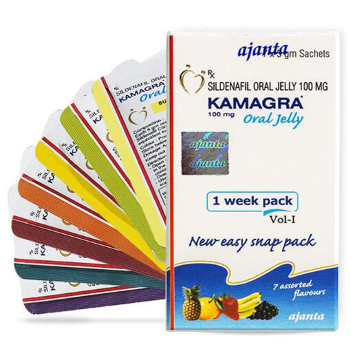 Kamagra Oral Jelly 果凍偉哥 液態偉哥 7種口味 香港藥店正品